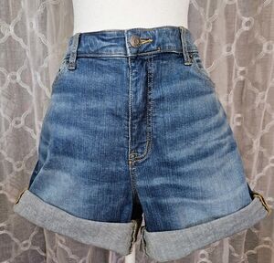 Torrid High Waist Blue Jean Shorts - Size 16